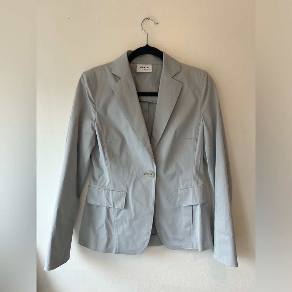 Akris Punto Light Blue Blazer